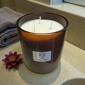 Luxus Big Glass Candle